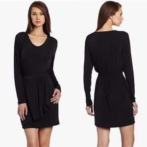 BCBGeneration Women's Drape Skirt Dress Black, XS